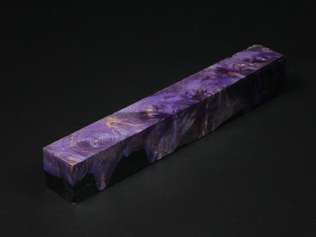 Purple / Purple Hybrid Pen Blank