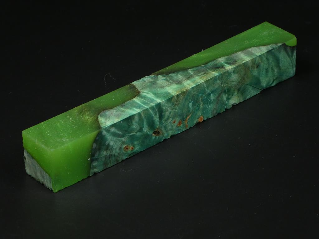 Green / Green Hybrid Pen Blank