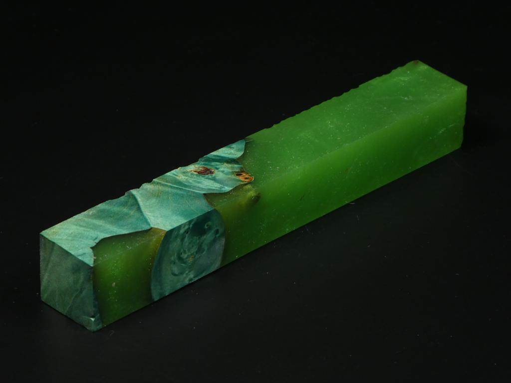 Green / Green Hybrid Pen Blank