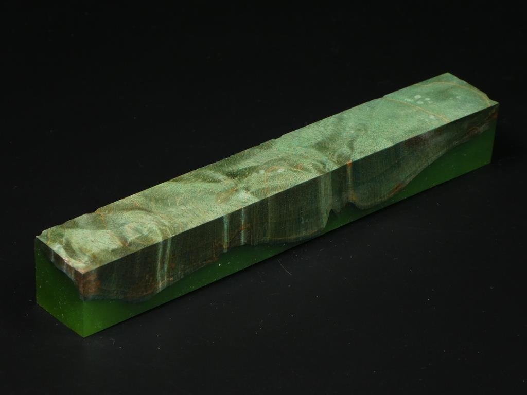 Green / Green Hybrid Pen Blank