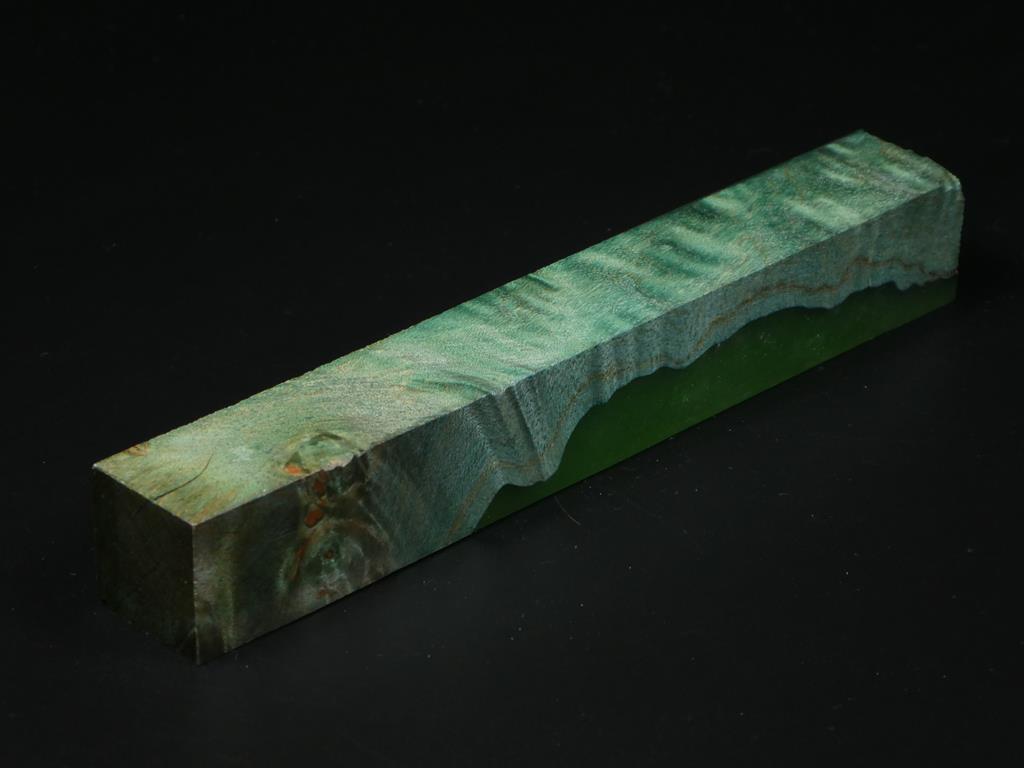 Green / Green Hybrid Pen Blank