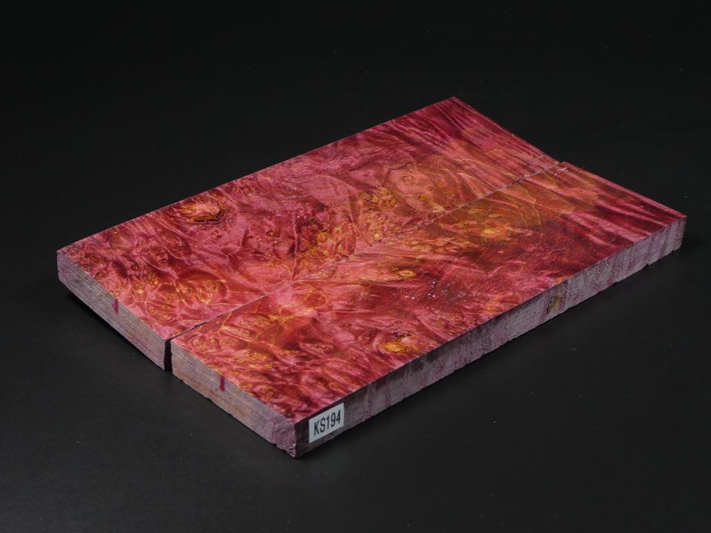 Violet Stabilized Knife Maple Knife Scales