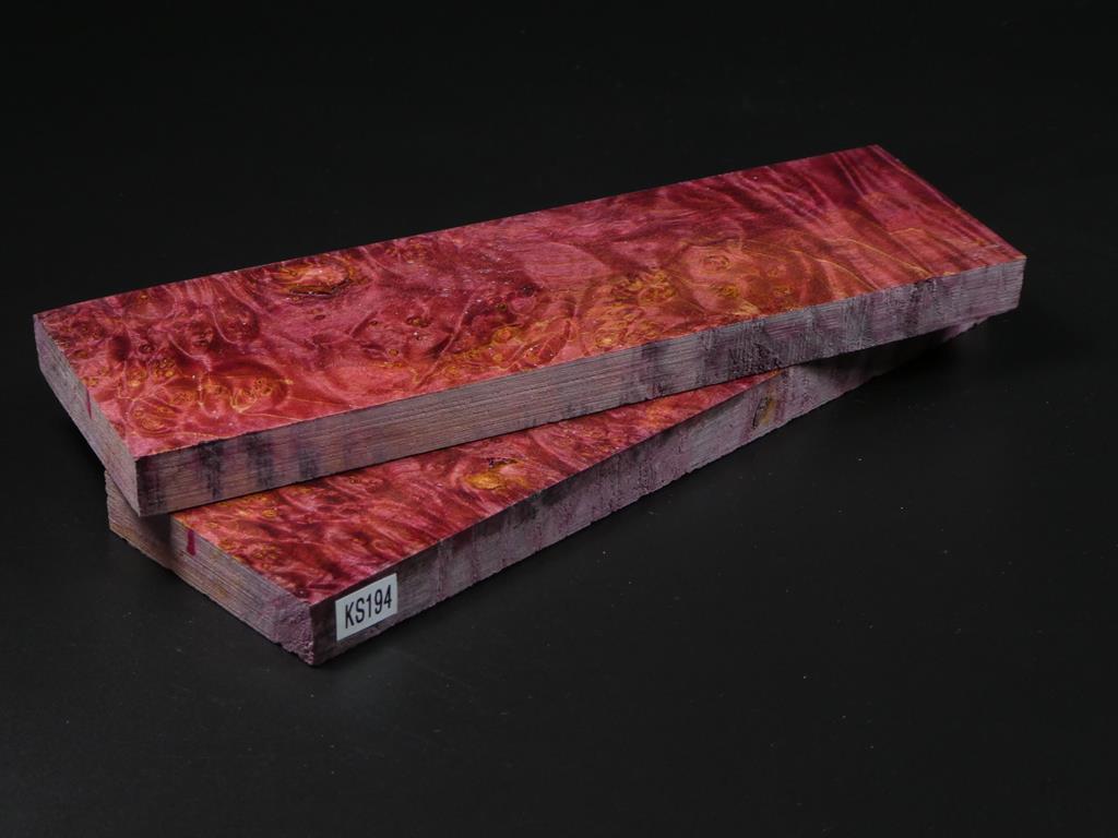 Violet Stabilized Knife Maple Knife Scales