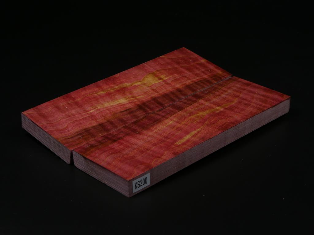 Violet Stabilized Knife Maple Knife Scales