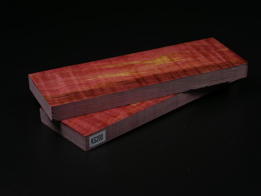 Violet Stabilized Knife Maple Knife Scales