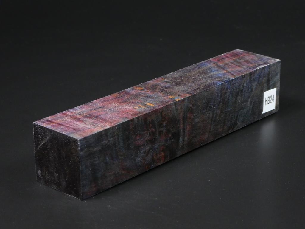 Blue & Violet Handle Blank or Large Pen Blank