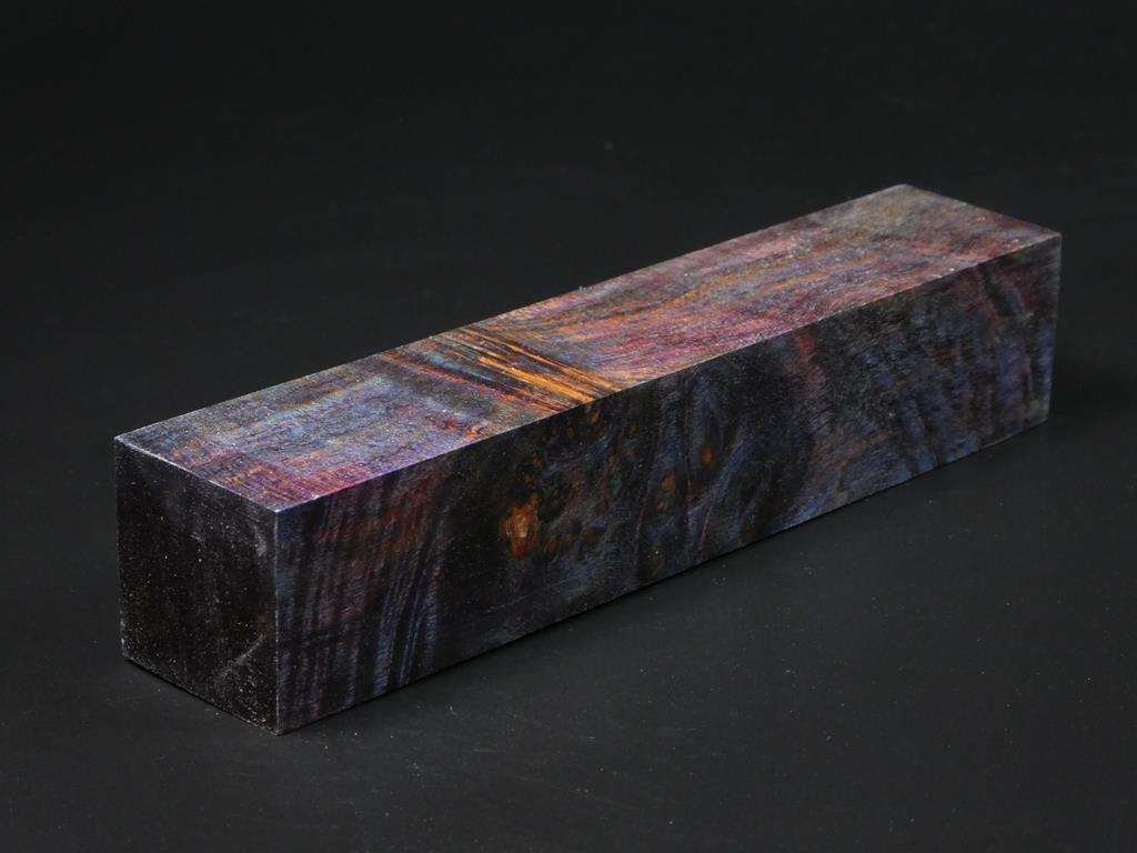 Blue & Violet Handle Blank or Large Pen Blank