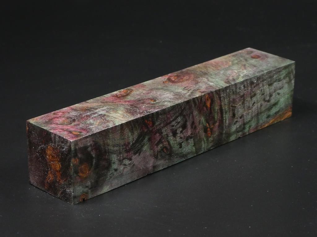 Green & Violet Handle Blank or Large Pen Blank