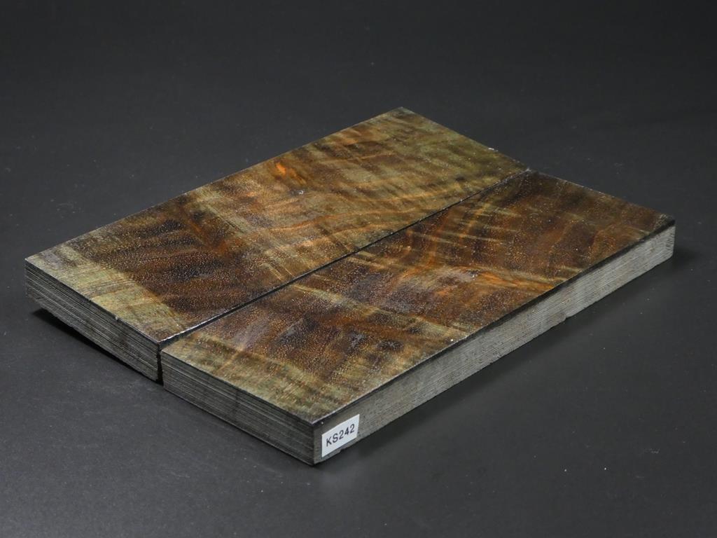 Brown Stabilized Knife Maple Knife Scales