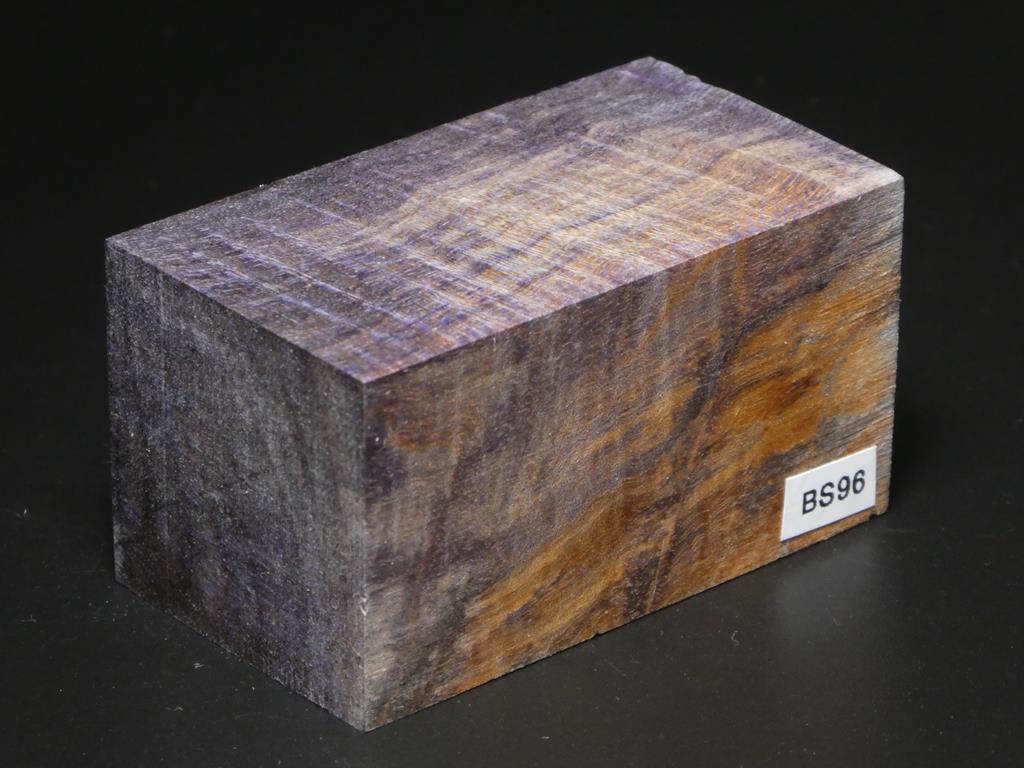 Purple & Natural Bottle Stopper Blank