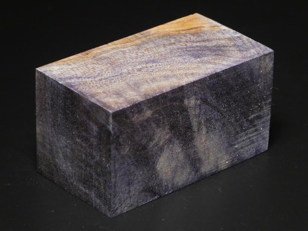 Purple & Natural Bottle Stopper Blank