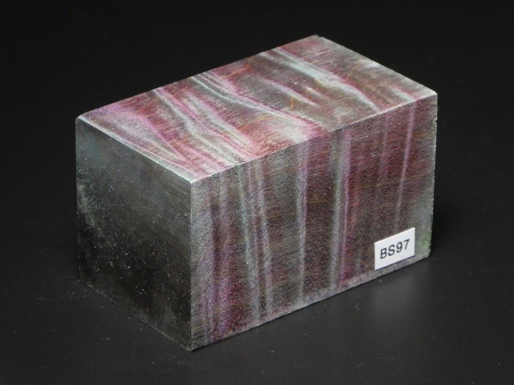 Teal & Purple Bottle Stopper Blank