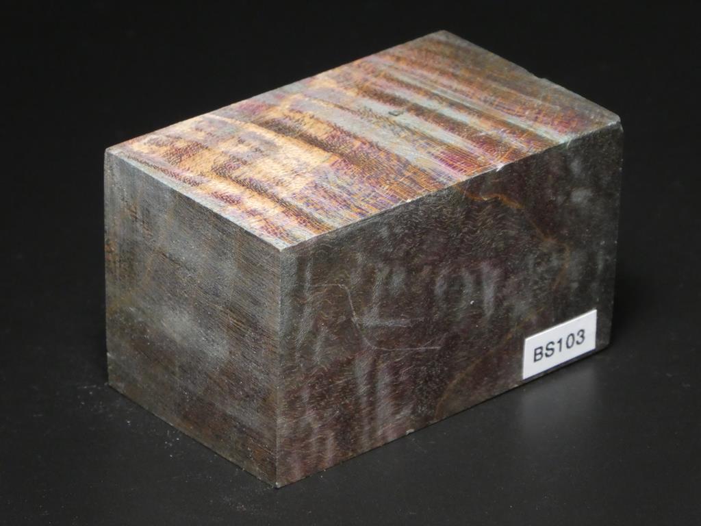 Green & Purple Bottle Stopper Blank