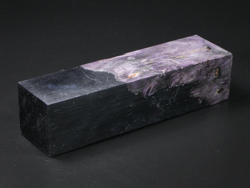 Purple /  Black Hybrid Duck Call Blank