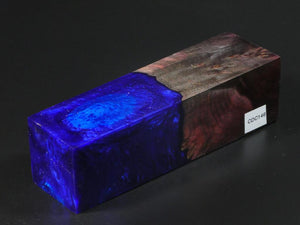 Violet / Blue, Purple  Hybrid Duck Call Blank