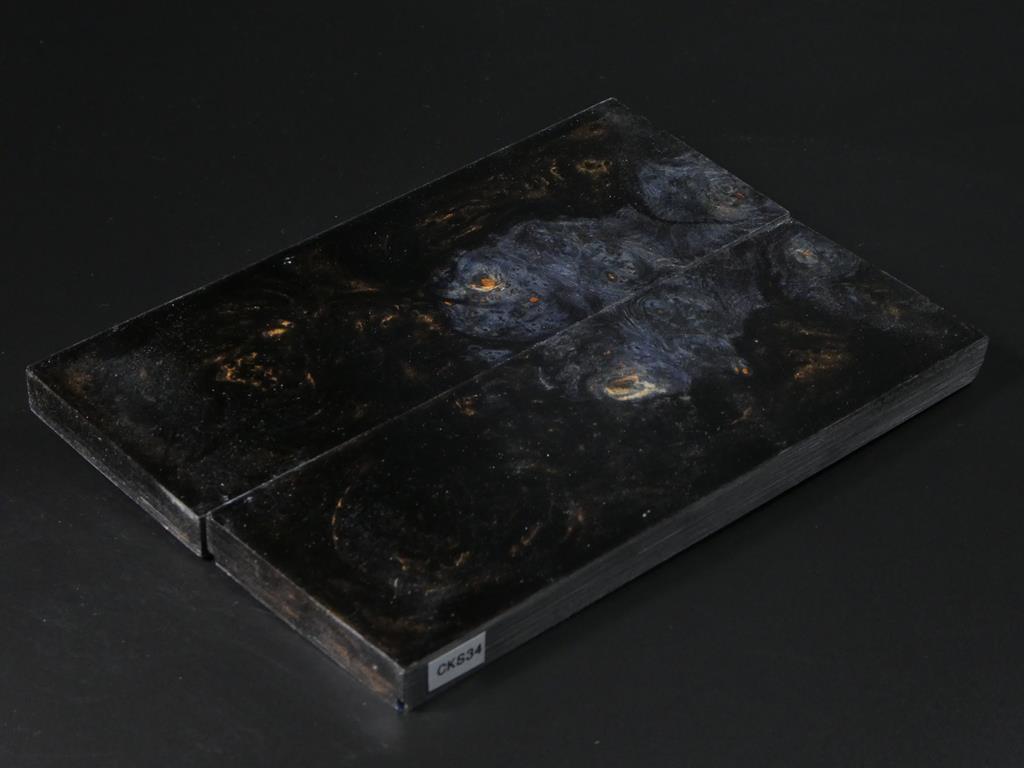 Gray / Brown Hybrid Knife Scales