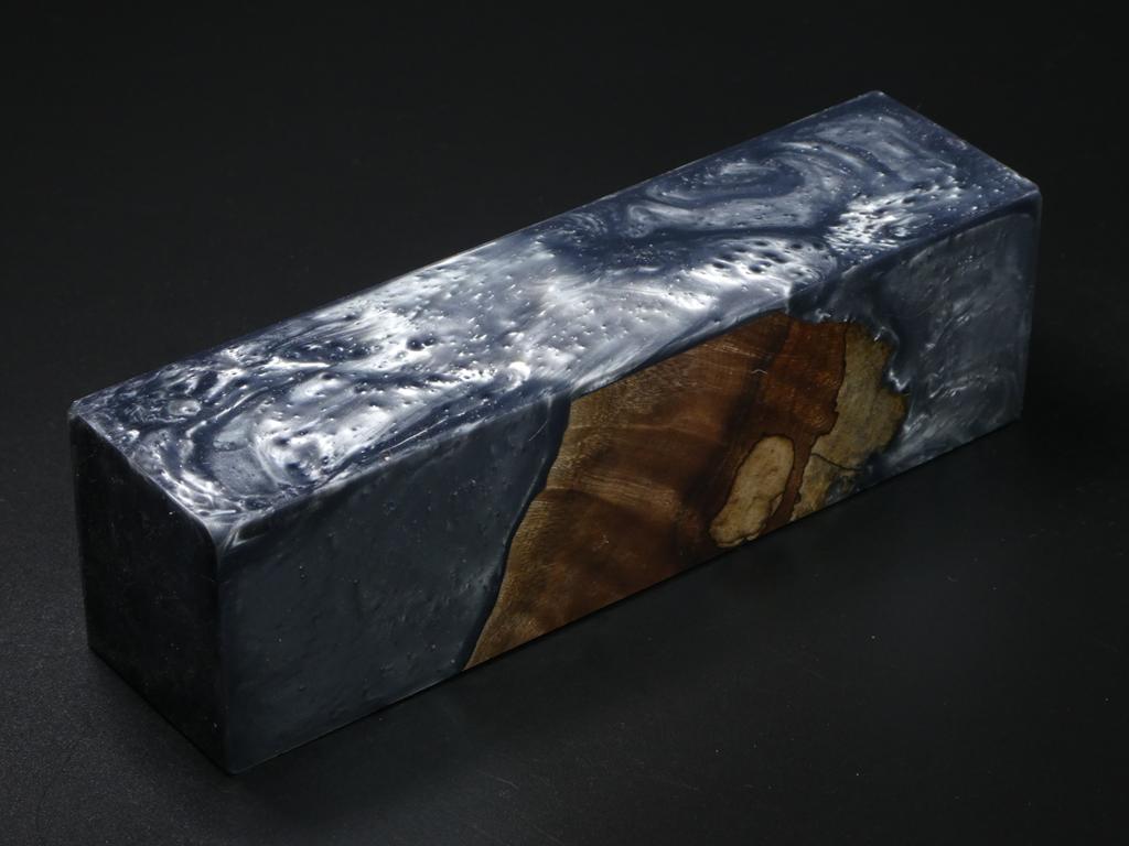 Natural / Gray Hybrid Duck Call Blank