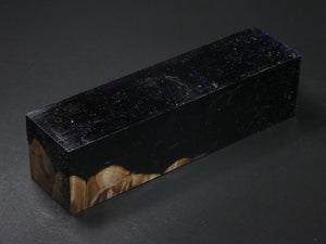 Natural /  Purple Hybrid Duck Call Blank