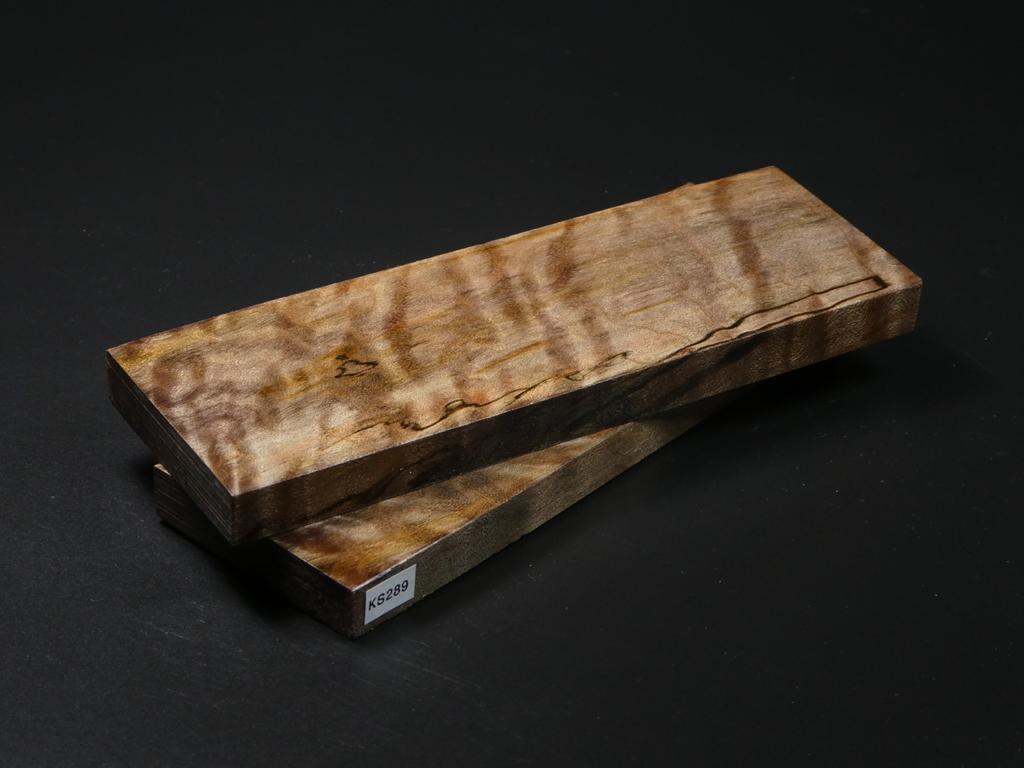 Natural Stabilized Knife Maple Knife Scales