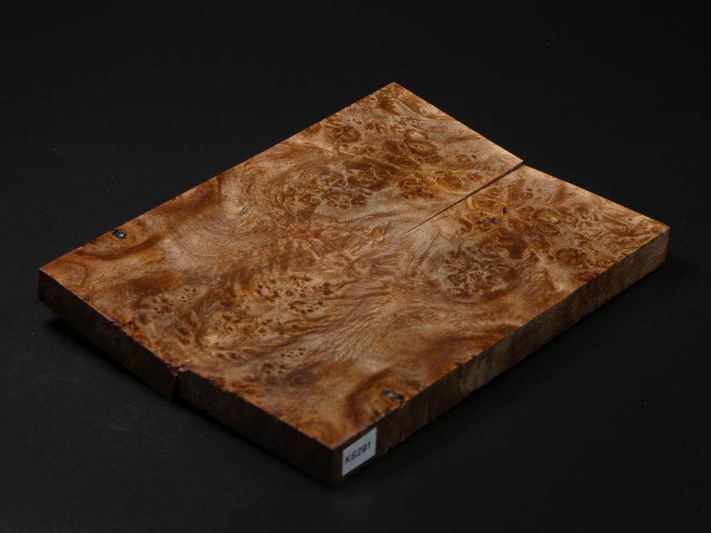 Natural Stabilized Knife Maple Knife Scales