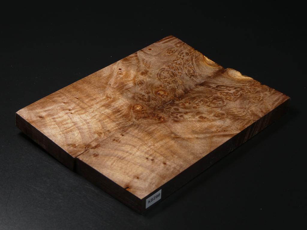 Natural Stabilized Maple Knife Scales