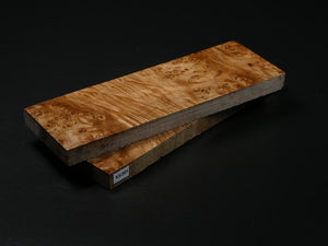 Natural Stabilized Maple Knife Scales