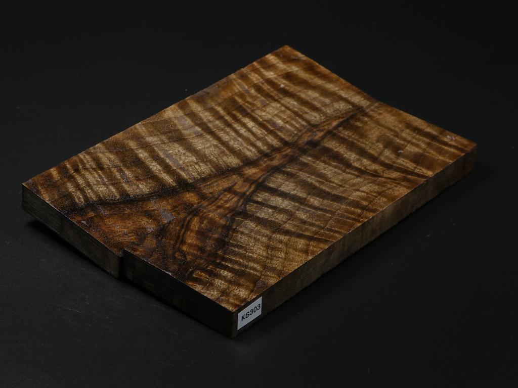 Natural Stabilized Maple Knife Scales