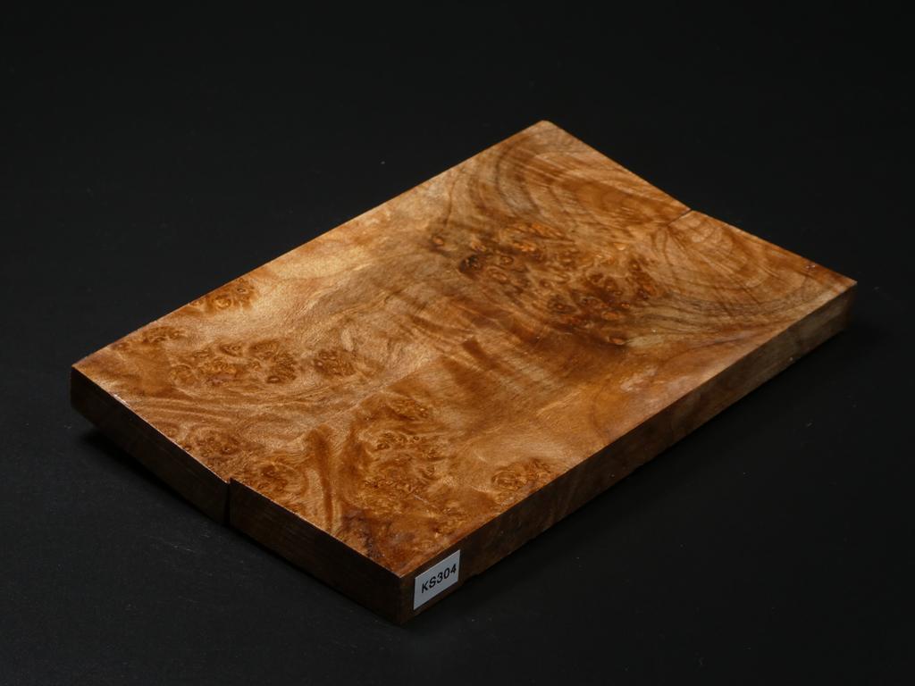 Natural Stabilized Maple Knife Scales