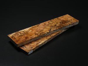 Natural Stabilized Maple Knife Scales