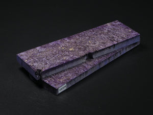 Purple Stabilized Maple Knife Scales