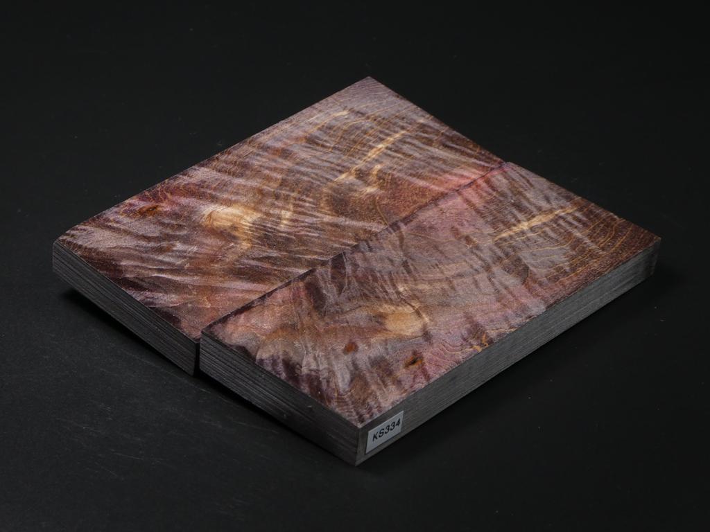 Natural Stabilized Maple Knife Scales