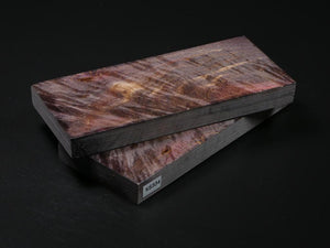 Natural Stabilized Maple Knife Scales