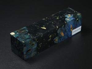 Blue / Black with Flecks Hybrid Duck Call Blank