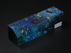 Blue / Blue with Flecks Hybrid Duck Call Blank