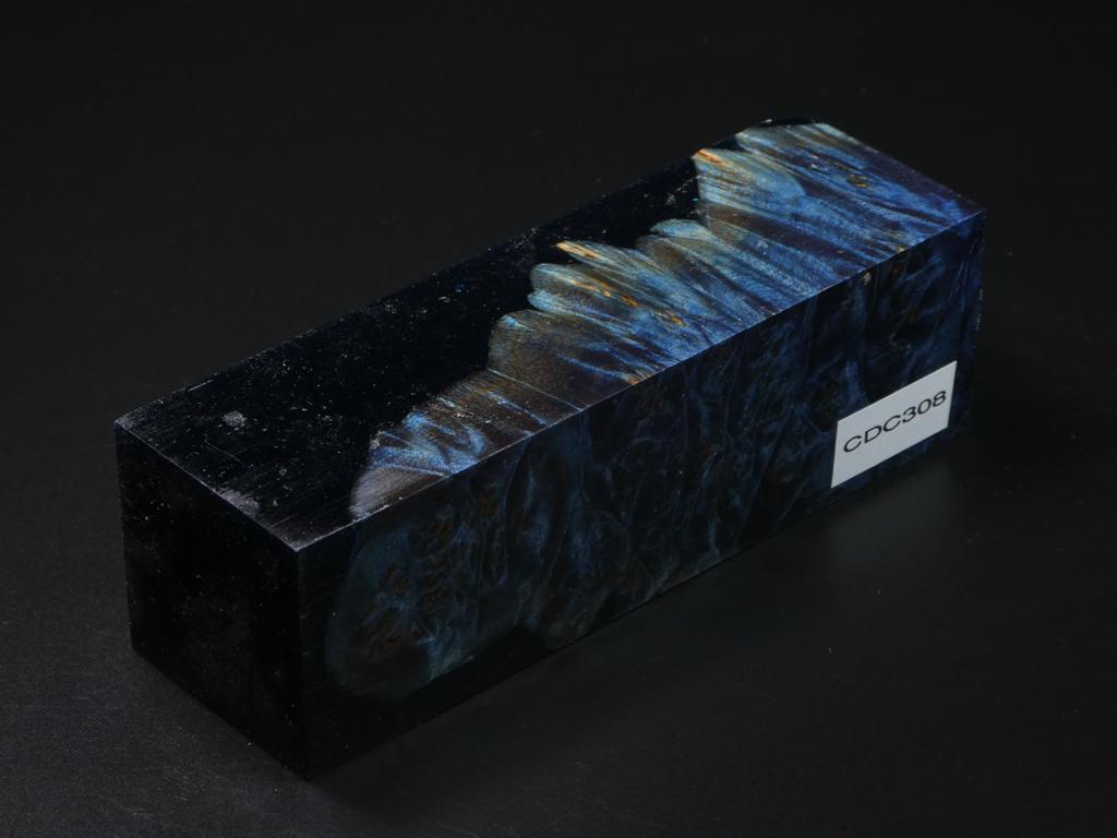 Blue / Blue Hybrid Duck Call Blank