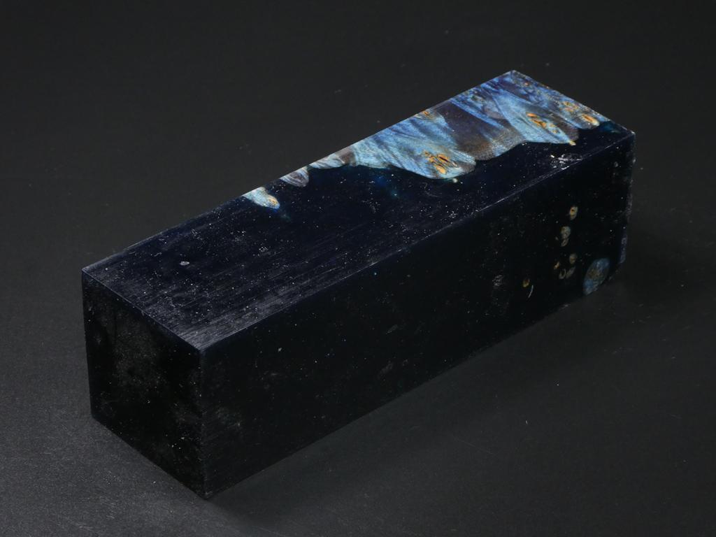 Blue / Blue Hybrid Duck Call Blank