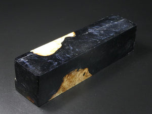 Natural / Gray Hybrid Duck Call Blank