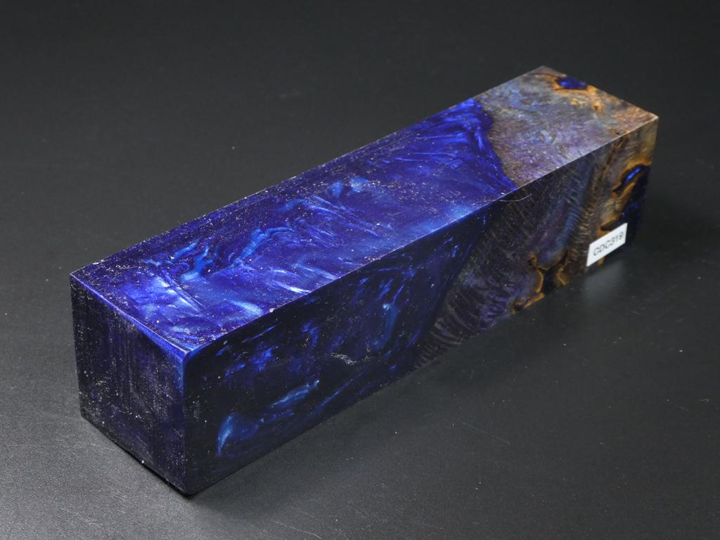 Blue / Blue Hybrid Duck Call Blank