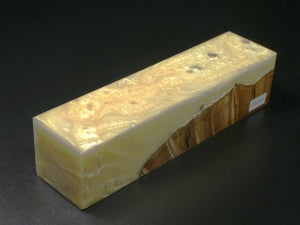 Natural /  Ivory Hybrid Duck Call Blank
