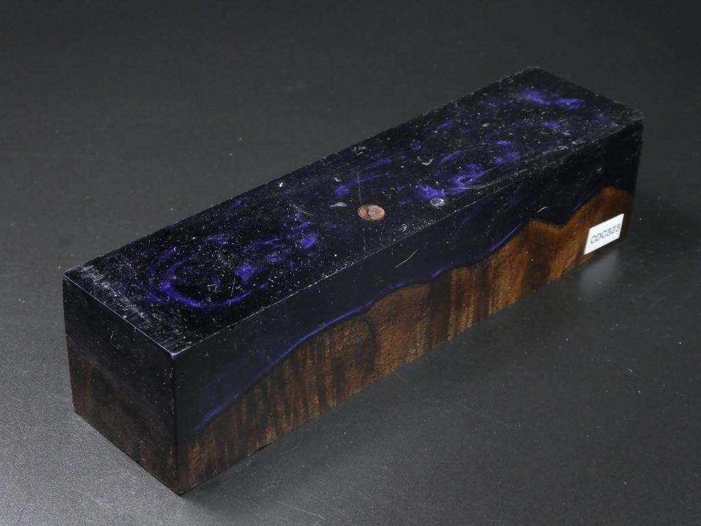 Natural / Purple Hybrid Duck Call Blank