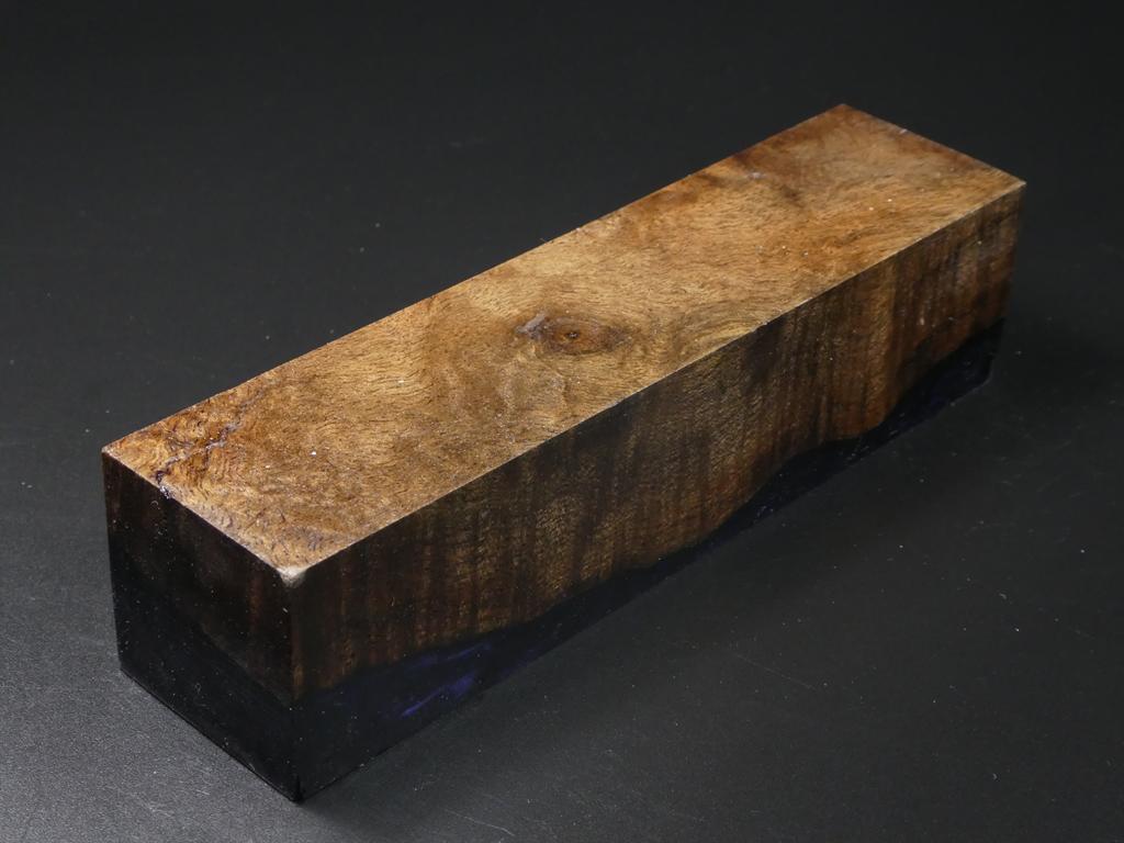 Natural / Purple Hybrid Duck Call Blank