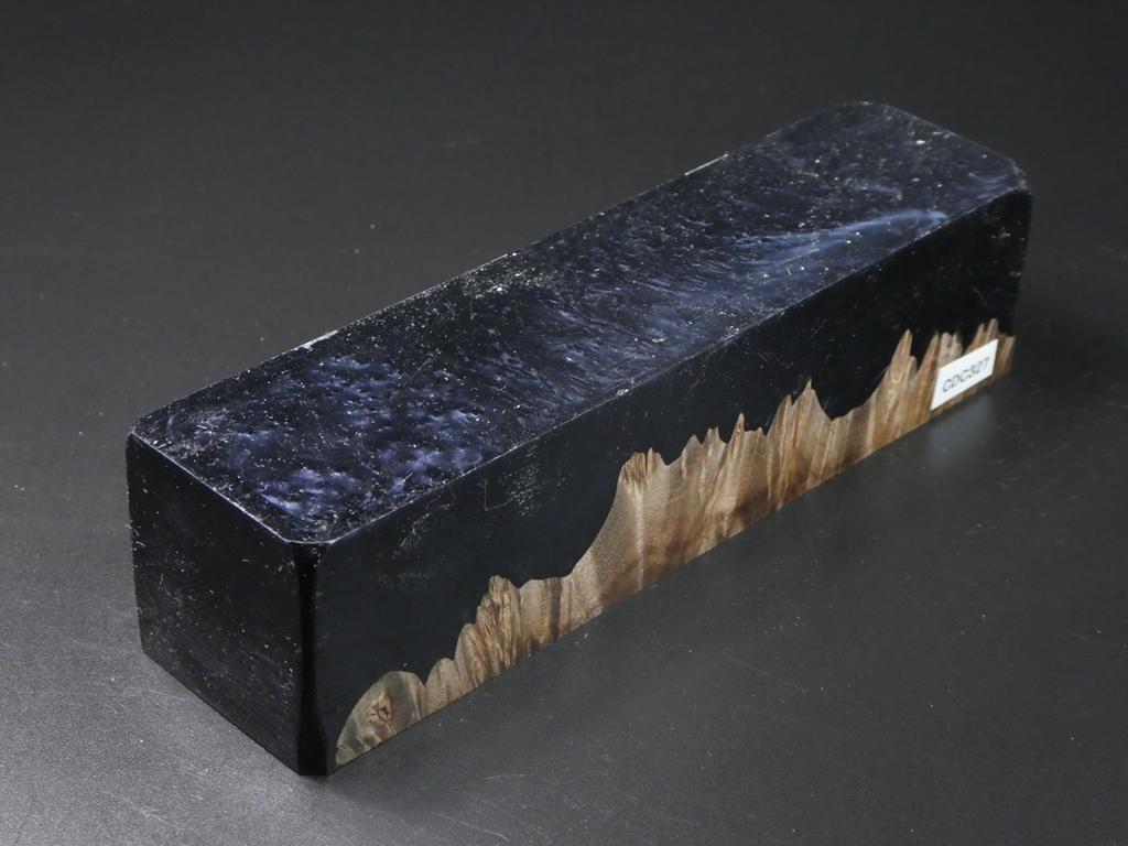 Natural / Black & Gray Hybrid Duck Call Blank
