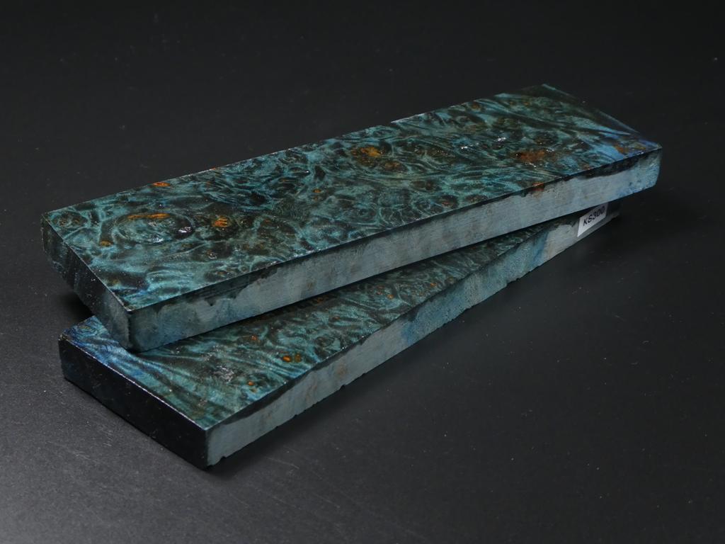 Green Stabilized Knife Maple Knife Scales
