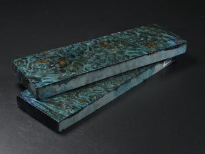 Green Stabilized Knife Maple Knife Scales