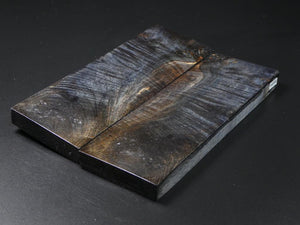 Natural & Gray Stabilized Knife Maple Knife Scales