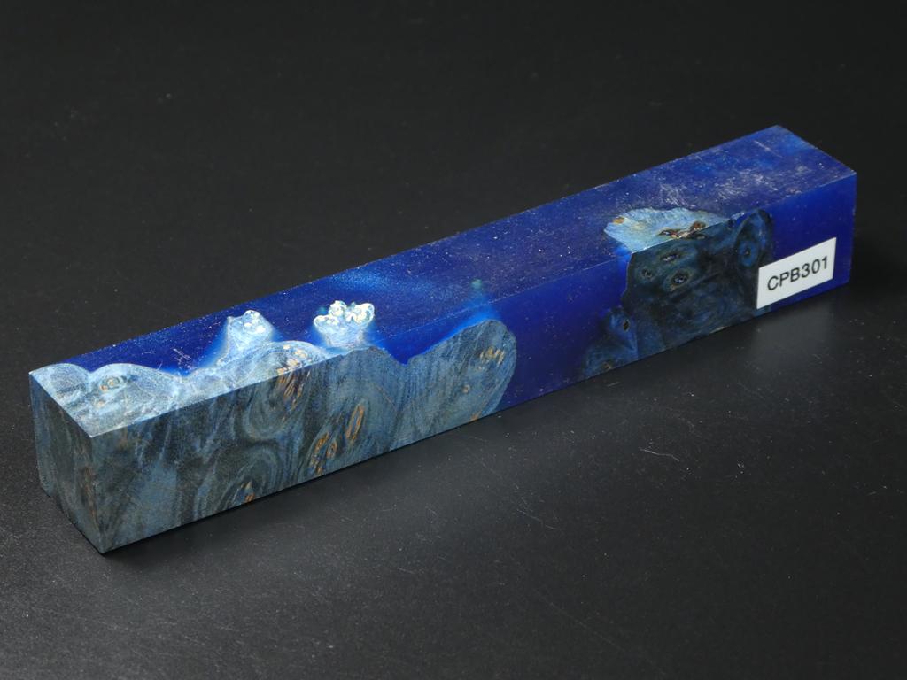 Blue / Blue Hybrid Pen Blank