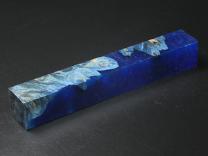 Blue / Blue Hybrid Pen Blank