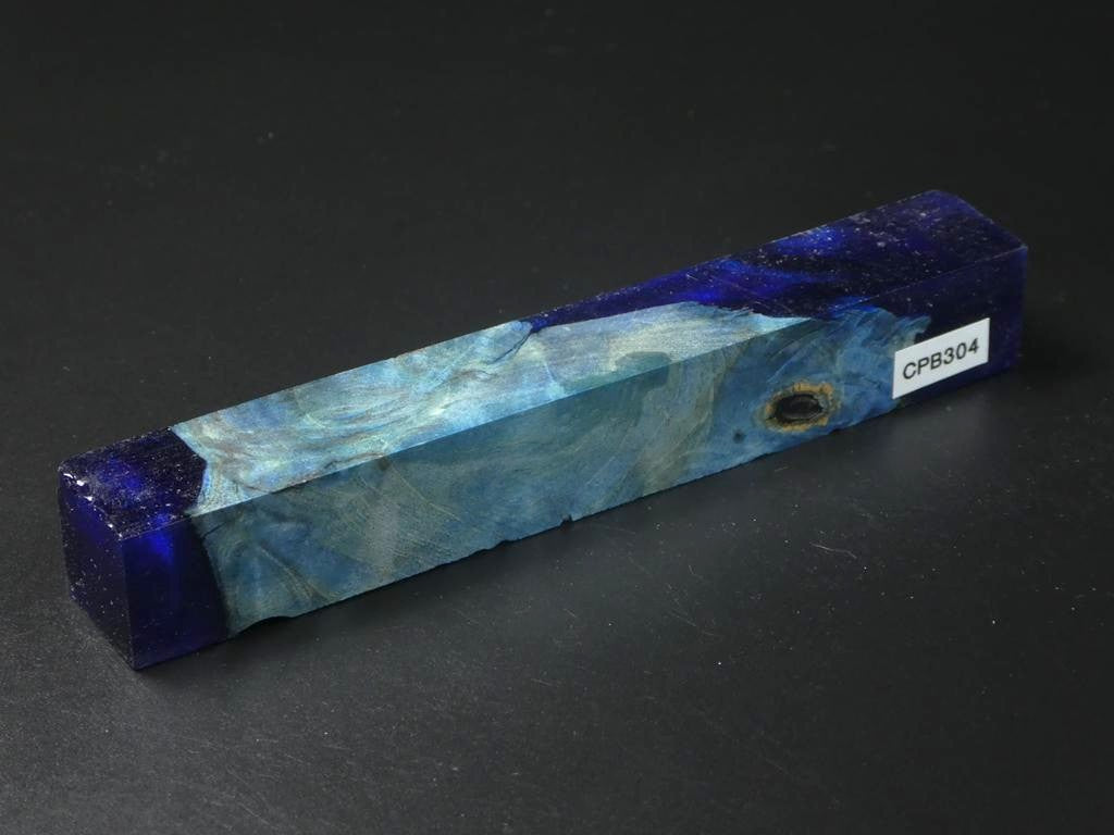 Blue / Blue Hybrid Pen Blank
