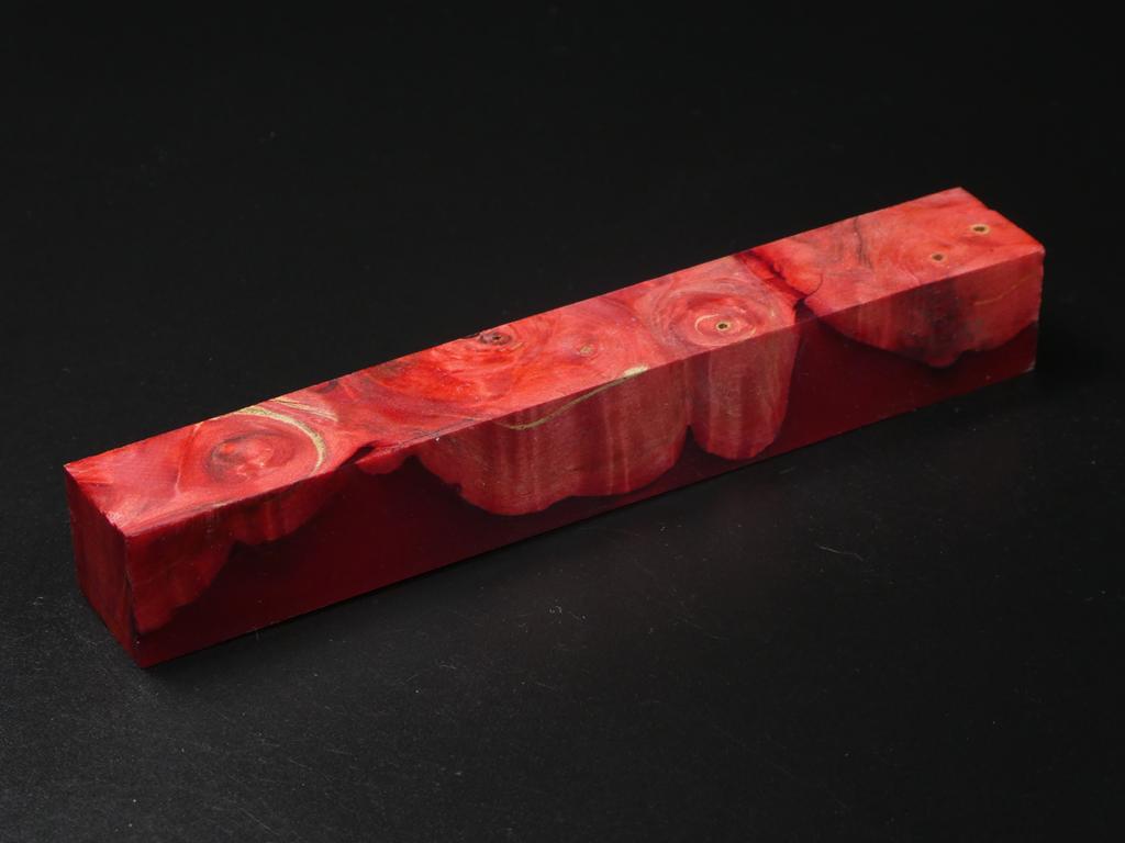 Red / Red Hybrid Pen Blank