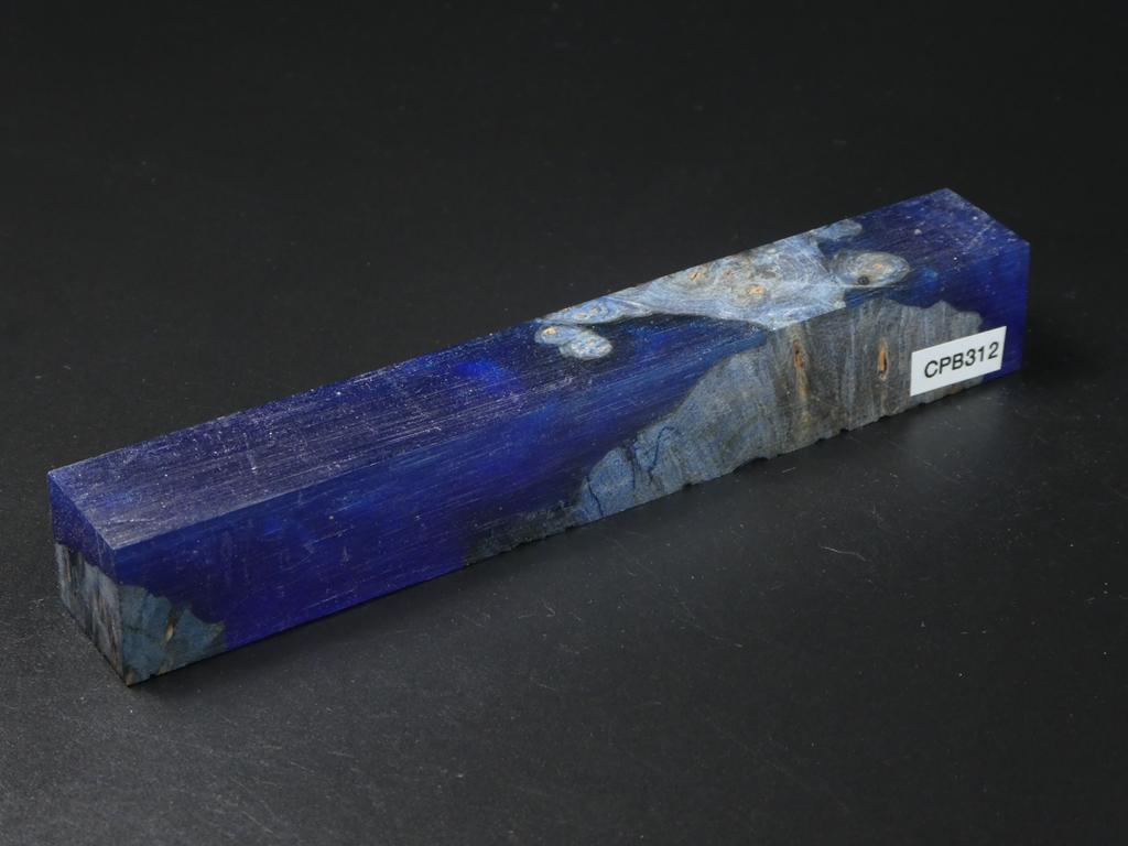 Blue / Blue Hybrid Pen Blank